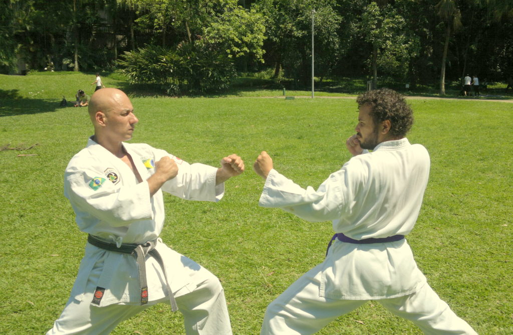 Treino de Karatê no Parque com Sensei Marcio Machado