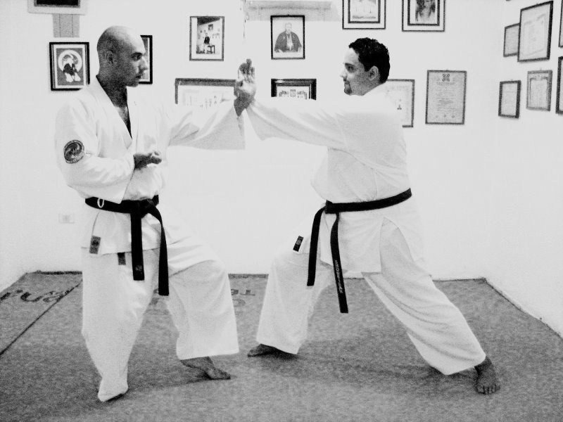 Shihan Marcio Machado e Sensei Keny Roger – 2007 – Shorei Kan