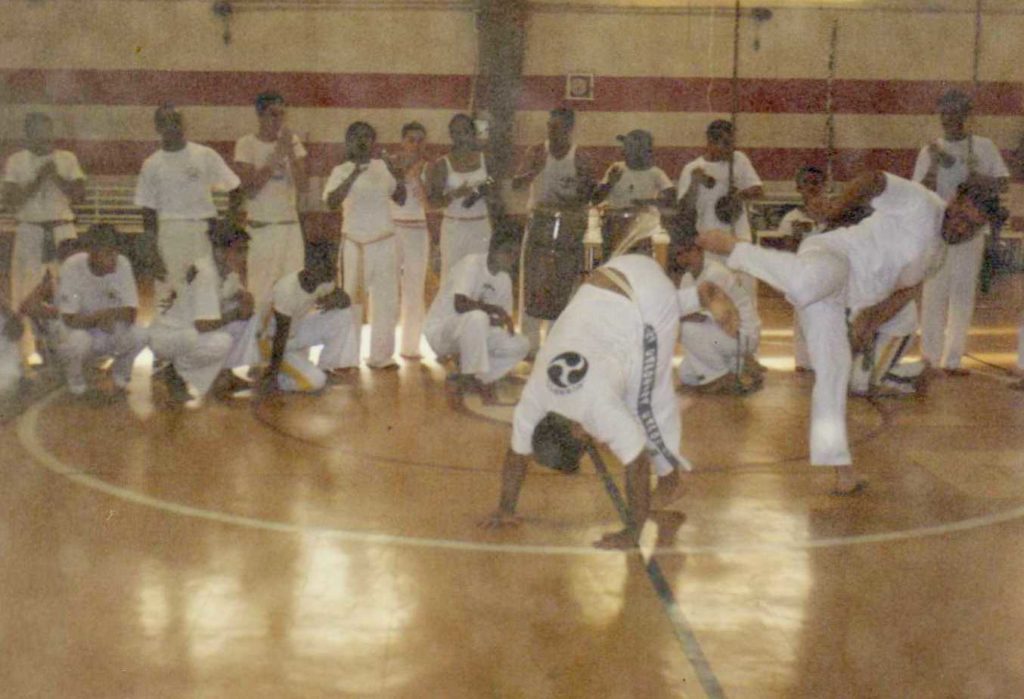 Marcio Machado no Batizado do Grupo Pé de Vento – 1999